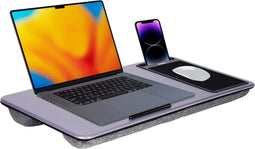 Niceey Laptopkussen - Laptoptafel met Kussen - Laptopstandaard - Laptop verhoger - t/m 17 inch Laptop - Zwart