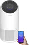 Niceey Luchtreiniger - CADR 300 m³/h - Air Purifier - Luchtreinigers met Hepa filter - Met Ionisator en UV-Desinfectie - Met App - Koolstoffilter - Hooikoorts - Wit