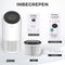 Niceey Luchtreiniger - CADR 300 m³/h - Air Purifier - Luchtreinigers met Hepa filter - Met Ionisator en UV-Desinfectie - Met App - Koolstoffilter - Hooikoorts - Wit
