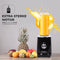 Niceey Mini Blender - Smoothie Maker - Blender Smoothie - Juicer - 500W - met 2 To-Go Bekers - Zwart