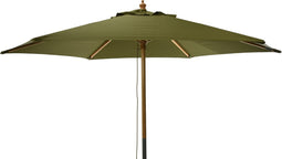Niceey Parasol - Stokparasol - Hout - 250CM - Groen