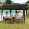 Niceey Partytent - Paviljoen - 3x3 m - Easy Up - Opvouwbaar en Waterdicht - Tuintent - Feesttent - Draagtas met Wielen - Zwart