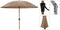 Niceey Shaghai Parasol - Stokparasol - Hout - Kantelbaar - 280CM - Taupe