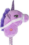 Niceey Stokpaard - Stokunicorn - Met Geluid - Hobby Horse - Stokpaardje - Paars