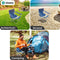 Niceey Strandstoel Opvouwbaar - met Bekerhouder - Inklapbaar - Campingstoel - Tuinstoel - Met Draagtas - Blauw