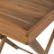 Niceey Tuintafel - Klaptafel- inklapbaar - Met Dienblad - Masssief Acacia Hout
