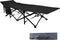 Niceey Veldbed - Stretcher - 150KG Draagkracht - Kampeerbed - Vouwbed - Campingbed Volwassenen - Ligbed - Opvouwbaar Bed - Reisbed - Zwart