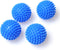 Niceey Wasdrogerballen - Wasbollen voor wasmachine - Droogballen - 4 Stuks - Blauw