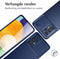iMoshion Hoesje Geschikt voor Samsung Galaxy A53 Hoesje Siliconen - iMoshion Carbon Softcase Backcover - Blauw