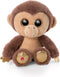Nici aap Hobson pluche knuffel - bruin - 25 cm