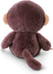 Nici aap Hobson pluche knuffel - bruin - 25 cm