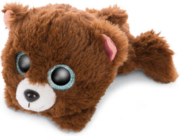 Nici Glubschis Pluchen Knuffel Liggende Beer Mr Cuddle, 15cm