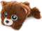 Nici Glubschis Pluchen Knuffel Liggende Beer Mr Cuddle, 15cm