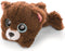 Nici Glubschis Pluchen Knuffel Liggende Beer Mr Cuddle, 15cm