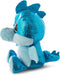NICI Knuffel Draak - Jet-Jet - pluche - blauw - 15 cm - knuffeldier