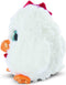 NICI Knuffel Haan - Henlou - kip - wit - 15 cm - knuffeldier