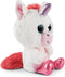 Nici Knuffeleenhoorn Glubschis Junior 15 Cm Pluche Wit/roze