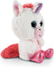 Nici Knuffeleenhoorn Glubschis Junior 15 Cm Pluche Wit/roze