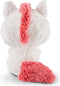 Nici Knuffeleenhoorn Glubschis Junior 15 Cm Pluche Wit/roze