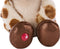 Nici Knuffelgiraf Giraffe Halla 15 Cm Polyester Beige/bruin