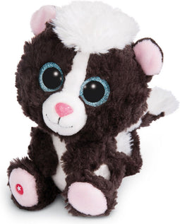 Nici Knuffelstinkdier Glubschis Junior 15 Cm Pluche Zwart