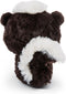 Nici Knuffelstinkdier Glubschis Junior 15 Cm Pluche Zwart