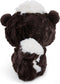Nici Knuffelstinkdier Glubschis Suppi Junior 25 Cm Zwart/wit