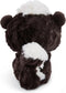 Nici Knuffelstinkdier Glubschis Suppi Junior 25 Cm Zwart/wit