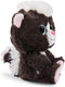 Nici Knuffelstinkdier Glubschis Suppi Junior 25 Cm Zwart/wit