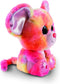 Nici muis Candypop - pluche knuffel - roze - 25 cm