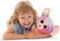Nici muis Candypop - pluche knuffel - roze - 25 cm