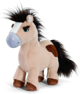Nici Mystery Hearts Pony/paard Loretta pluche knuffel - beige - 35 cm