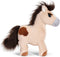 Nici Mystery Hearts Pony/paard Loretta pluche knuffel - beige - 35 cm