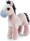 Nici paard/pony pluche knuffel - beige - 16 cm