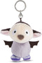 Nici Pluchen Sleutelhanger Vleermuis Drallula, 10cm