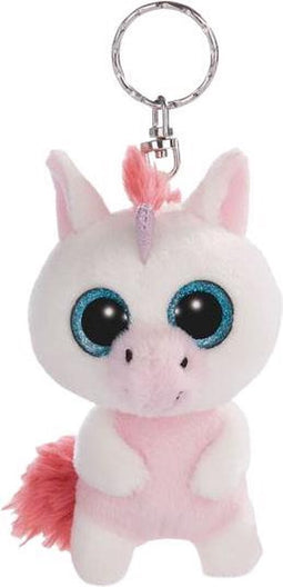 Nici Sleutelhanger Glubschis Milky-fee Junior Pluche 9 Cm Wit