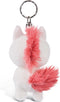Nici Sleutelhanger Glubschis Milky-fee Junior Pluche 9 Cm Wit