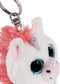 Nici Sleutelhanger Glubschis Milky-fee Junior Pluche 9 Cm Wit