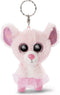 Nici Sleutelhanger Glubschis Muis Junior 9 Cm Pluche Roze