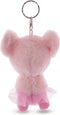 Nici Sleutelhanger Glubschis Muis Junior 9 Cm Pluche Roze