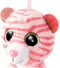 Nici Sleutelhanger Glubschis Tijger Junior 9 Cm Pluche Roze