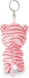Nici Sleutelhanger Glubschis Tijger Junior 9 Cm Pluche Roze
