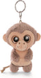Nici Sleutelhanger Monkey Hobson 9 Cm Polyester Beige/bruin