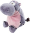 Nici Wild Friends Pluchen Knuffel Nijlpaard DJ Nilbert, 25cm
