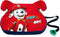 Nickelodeon Paw Patrol Marshall Zitverhoger Auto 15-36 Kg Rood