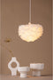 Nicola verlichting hanglamp 35x35x20cm wit