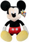 Nicotoy Knuffel Mickey Mouse 120 Cm Pluche Zwart