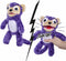 Nicotoy - ScreamerZ Monkey - Aap - Knuffel - Pluche - Geluid - Grappig