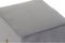 Voetensteun DKD Home Decor Roze Fluweel Gouden Metaal Polyester (42 x 42 x 45 cm)