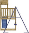 vidaXL - Speelhuis - geïmpregneerd - grenenhout
